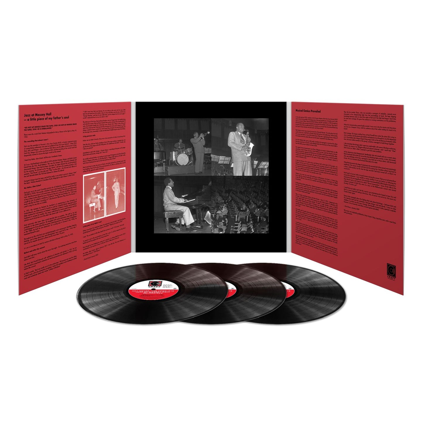 Hot House: The Complete Jazz at Massey Hall Recordings 3 LP
