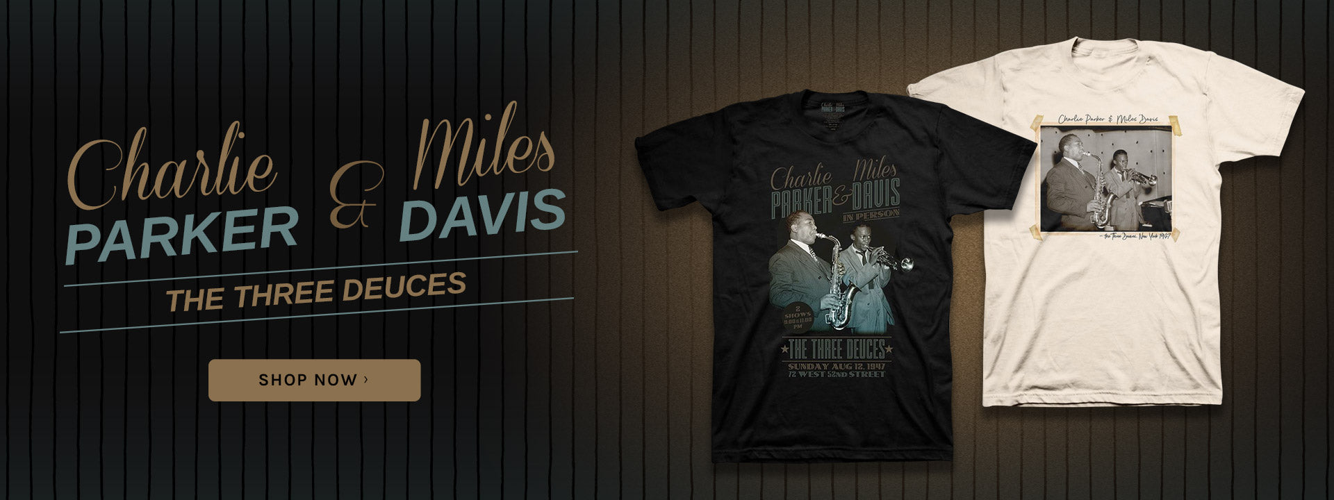 Charlie Parker and Miles Davis - The Three Deuces. Shop now.