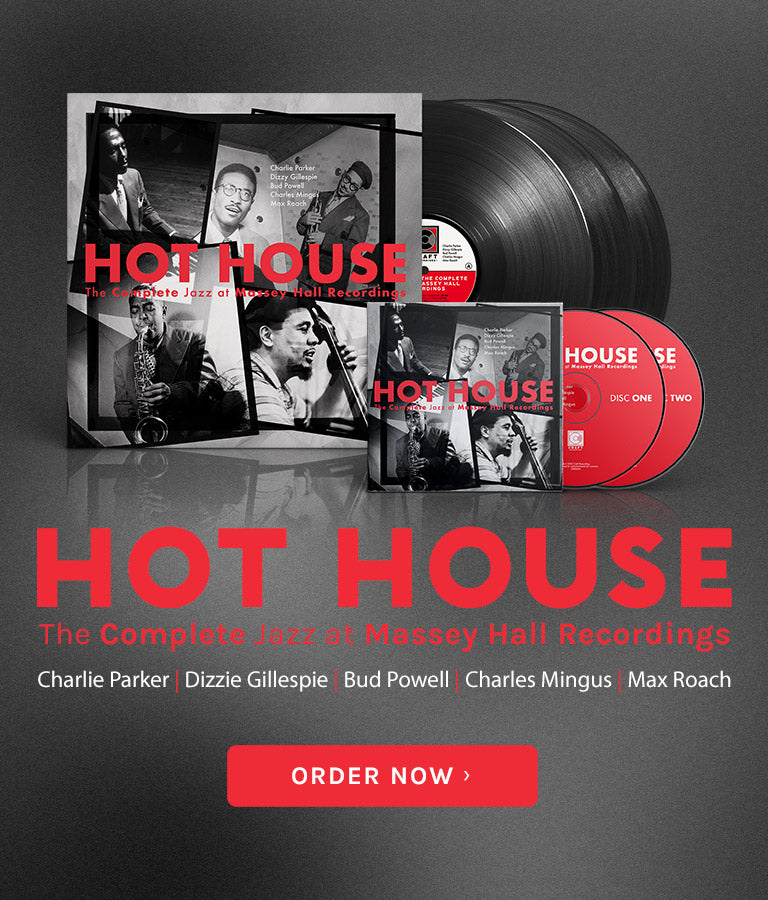 Hot House - The complete jazz at Massey Hall recordings. Order now.