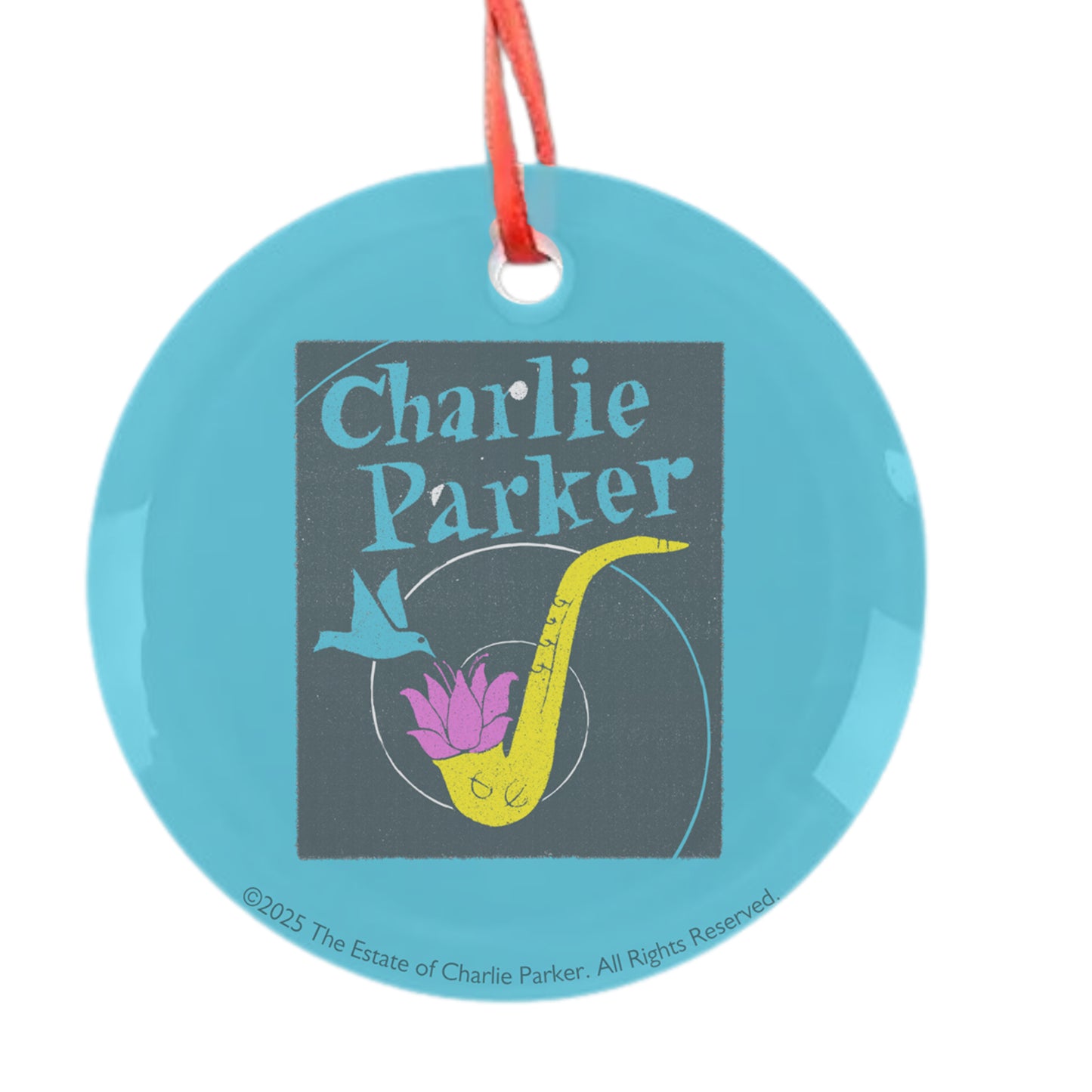 Lotus Glass Ornament