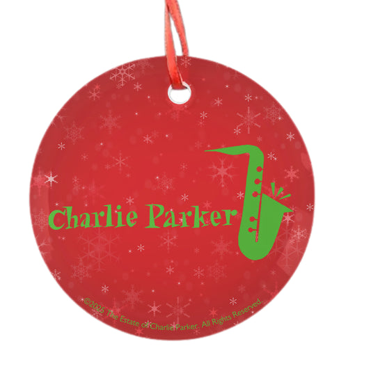 Logo Glass Ornament
