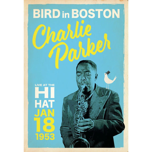 Charlie Parker in Boston Print