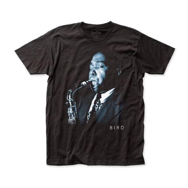 Charlie Parker Bird Black T-Shirt