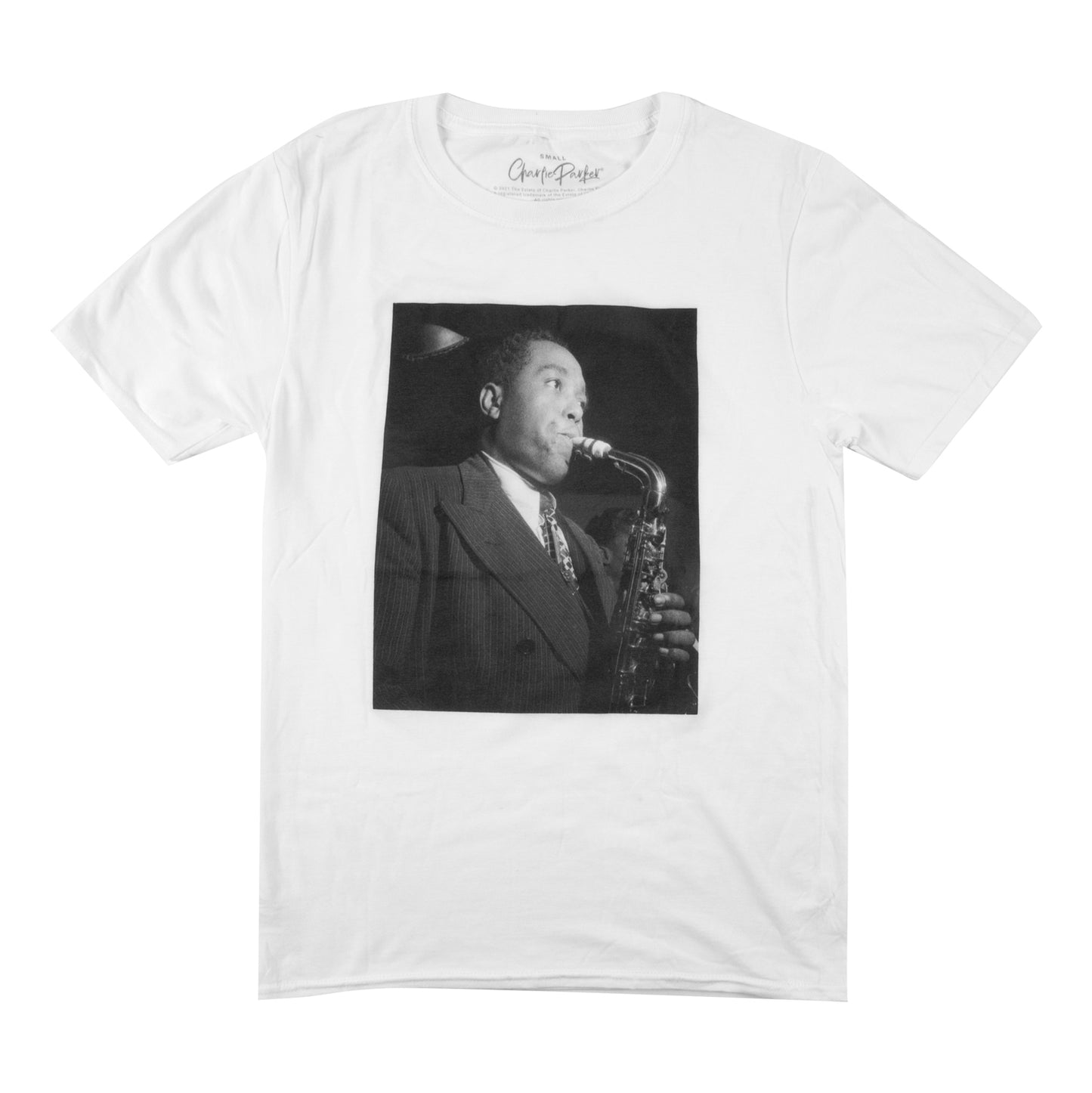 Charlie Parker Live Portrait T-shirt