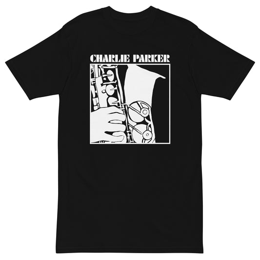 Charlie Parker Saxophone T-Shirt - Black