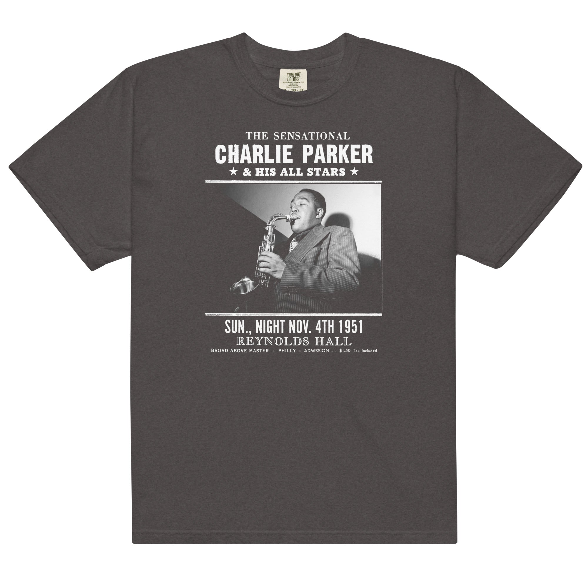 Charlie Parker Apparel | Official T-Shirts & Sweatshirts
